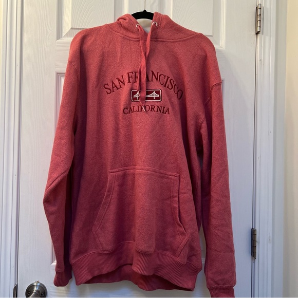 Pink San Francisco 🌉 Hoodie Sweater - Picture 2 of 9